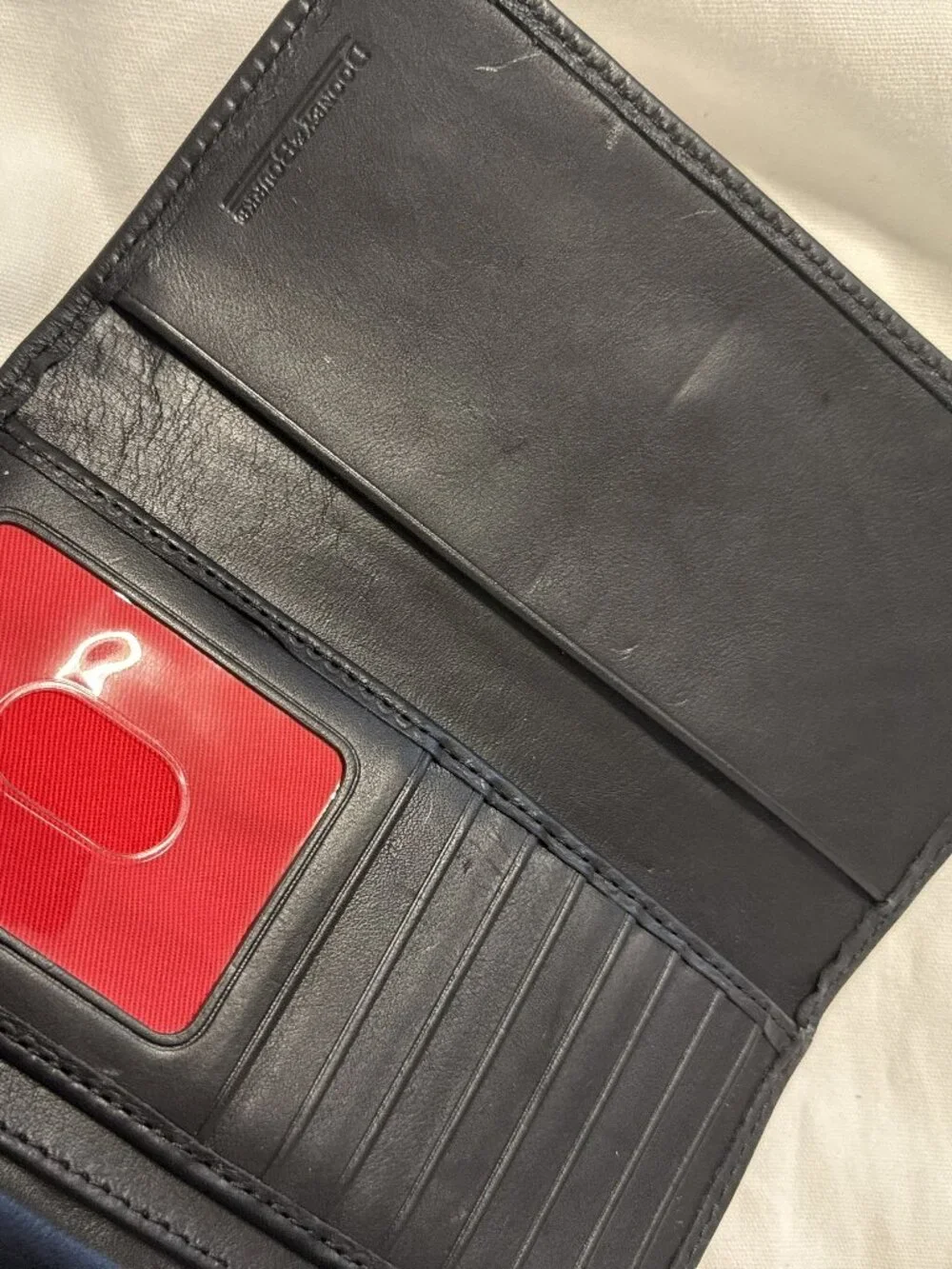 Dooney & Bourke Florentine Continental Clutch Wallet Black